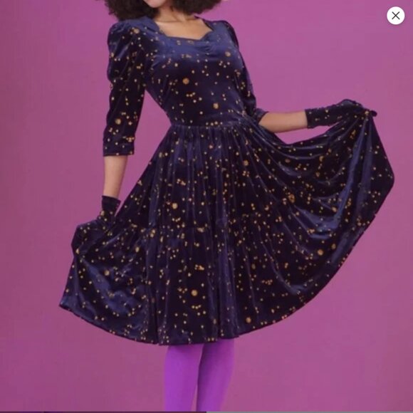 BNWT - SAMANTHA PLEET Celestial Venus Dress-XS - Picture 7 of 13